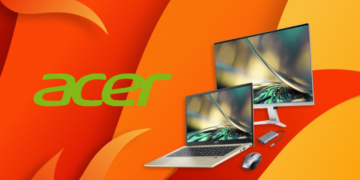 Acer: Do -4000 zł na produkty z Outletu 29.11.2022