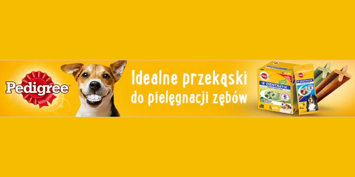 zooplus: KOD rabatowy -20% na przysmaki dla psa Pedigree 02.11.2023