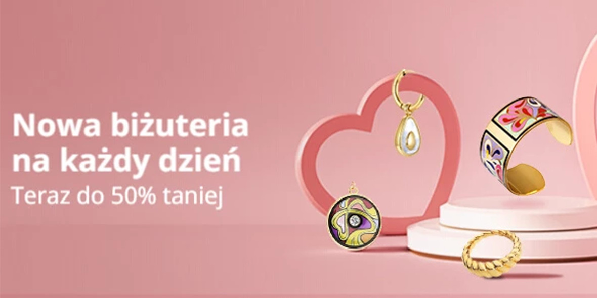 AliExpress: Do -50% na biżuterię 23.05.2022