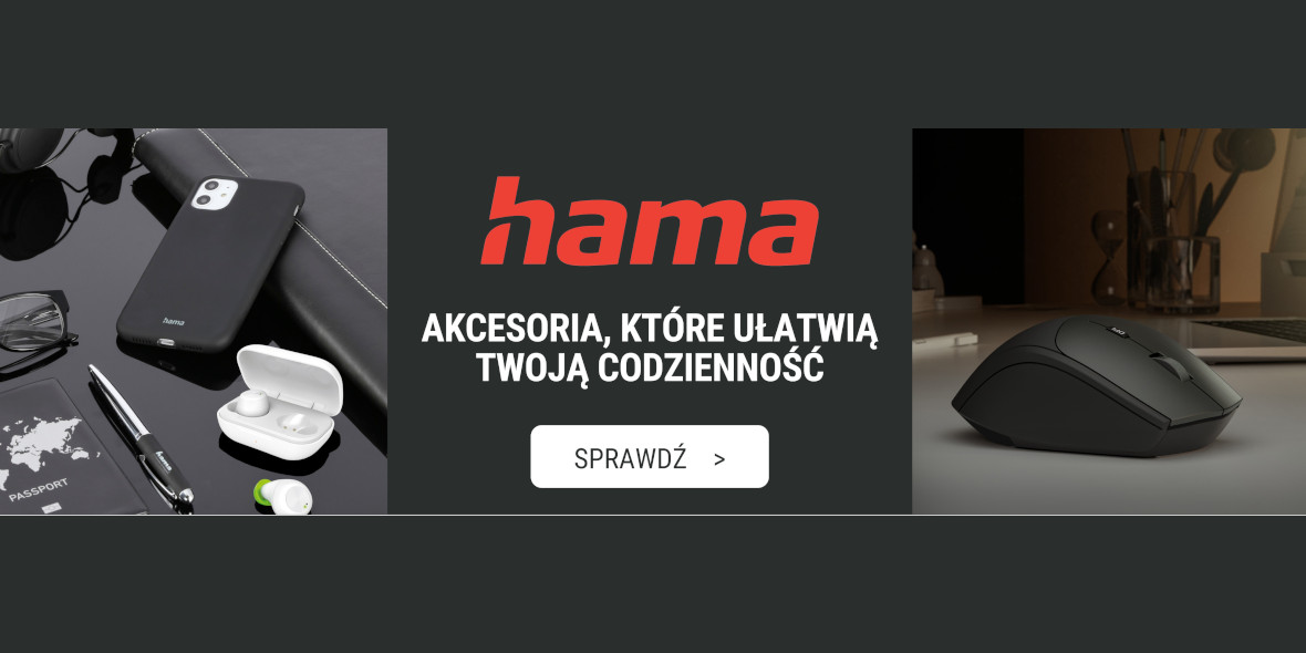 Biedronka Home: Od 39,99 zł za akcesoria marki HAMA 27.09.2022