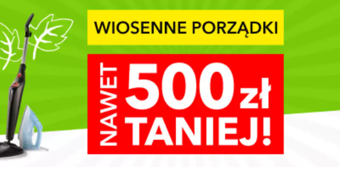 Media Expert: Do -500 zł na produkty do sprzątania 12.05.2022