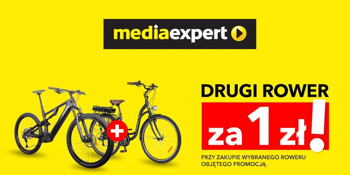 Media Expert: 1 zł za drugi rower objęty promocją