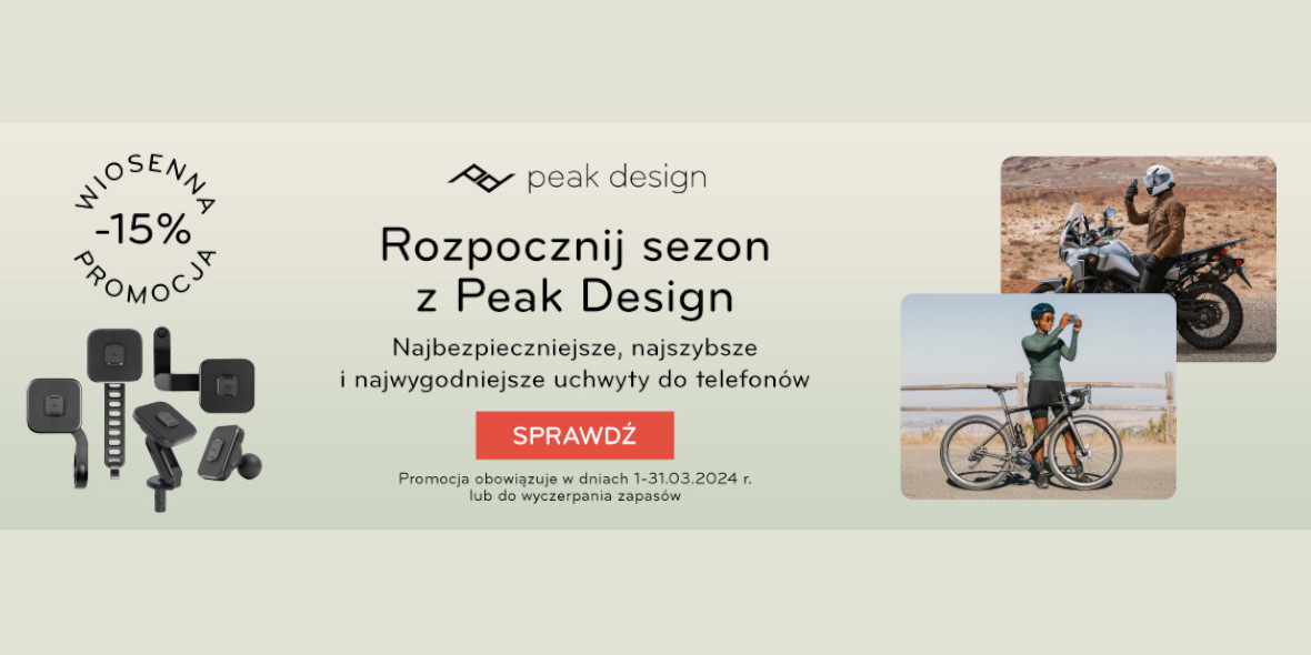 Cyfrowe.pl: -15% na uchwyty na rower i motocykl 01.03.2024