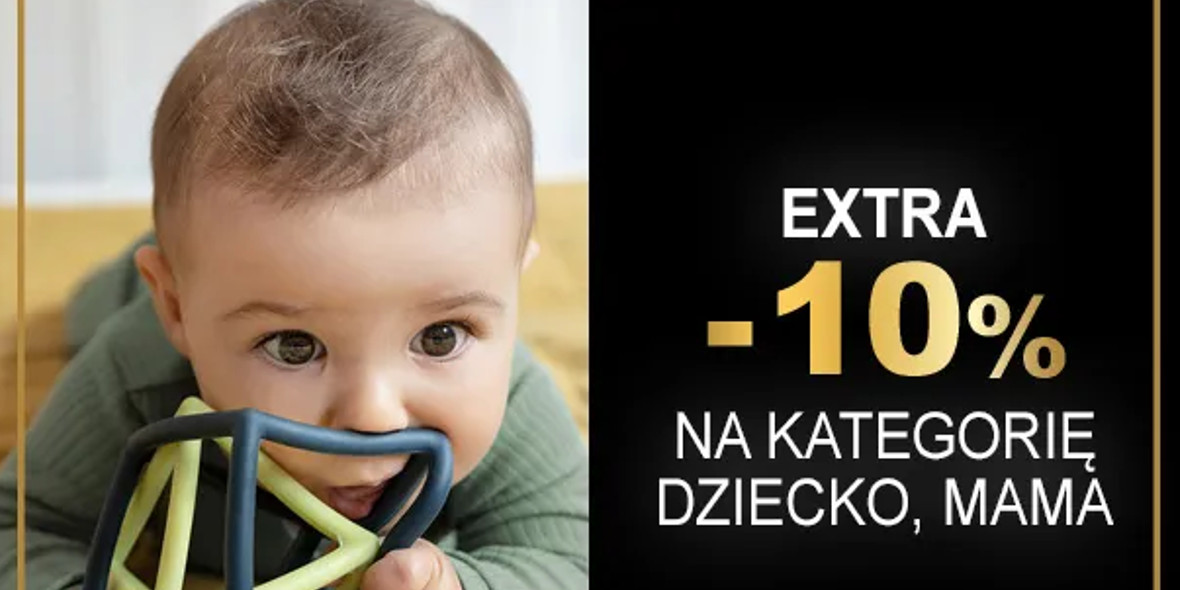 Smyk: -10% EXTRA na kategorie Dziecko i Mama 26.11.2022