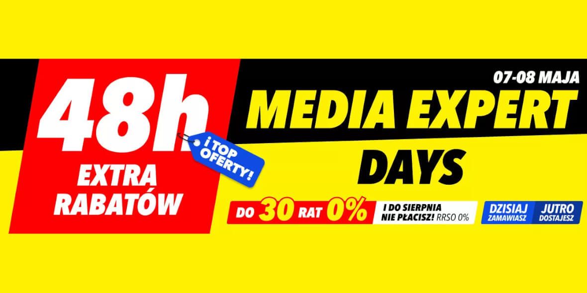 Media Expert:  48h EXTRA rabatów 07.05.2024