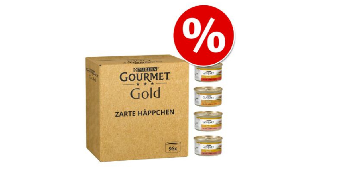 zooplus: -25% na Megapakiet Gourmet Gold, 96 x 85 g