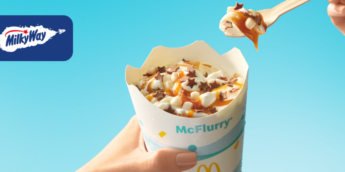 McDonald's:  McFlurry® MilkyWay® 30.04.2024