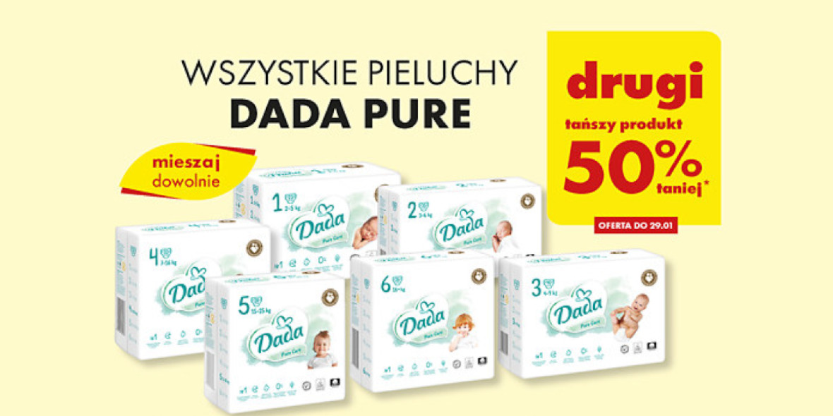 Pan Tadeusz 0 5 Cena Biedronka Biedronka : -50% na wszystkie pieluchy Dada Pure