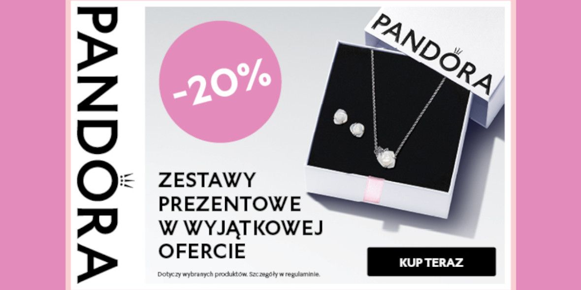 Pandora: -20% na zestawy prezentowe