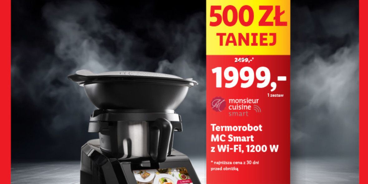 Lidl: -500 zł na termorobota MC Smart 13.05.2024