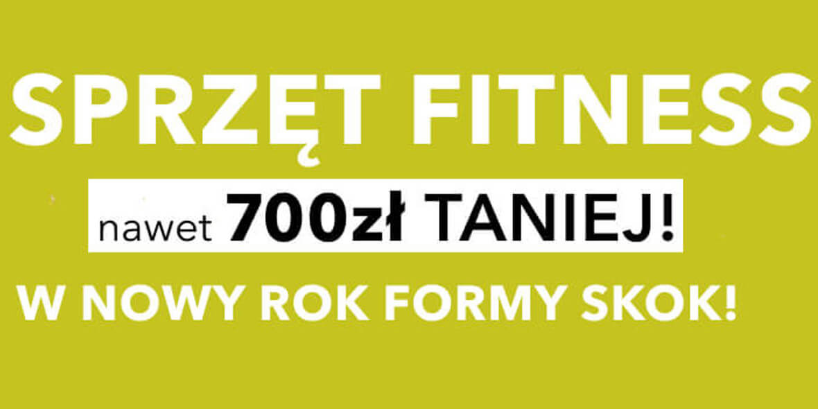 Media Expert:  Do -700 zł za sprzęt fitness 17.01.2022