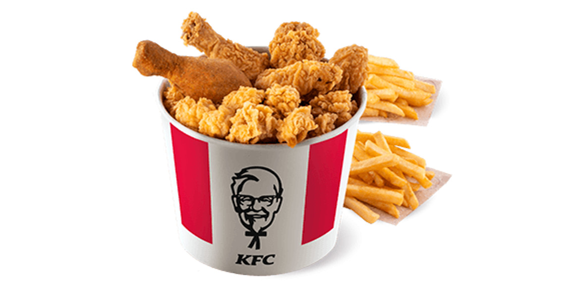 KFC: 35,99 zł za kubełek dla 2 osób 20.01.2022