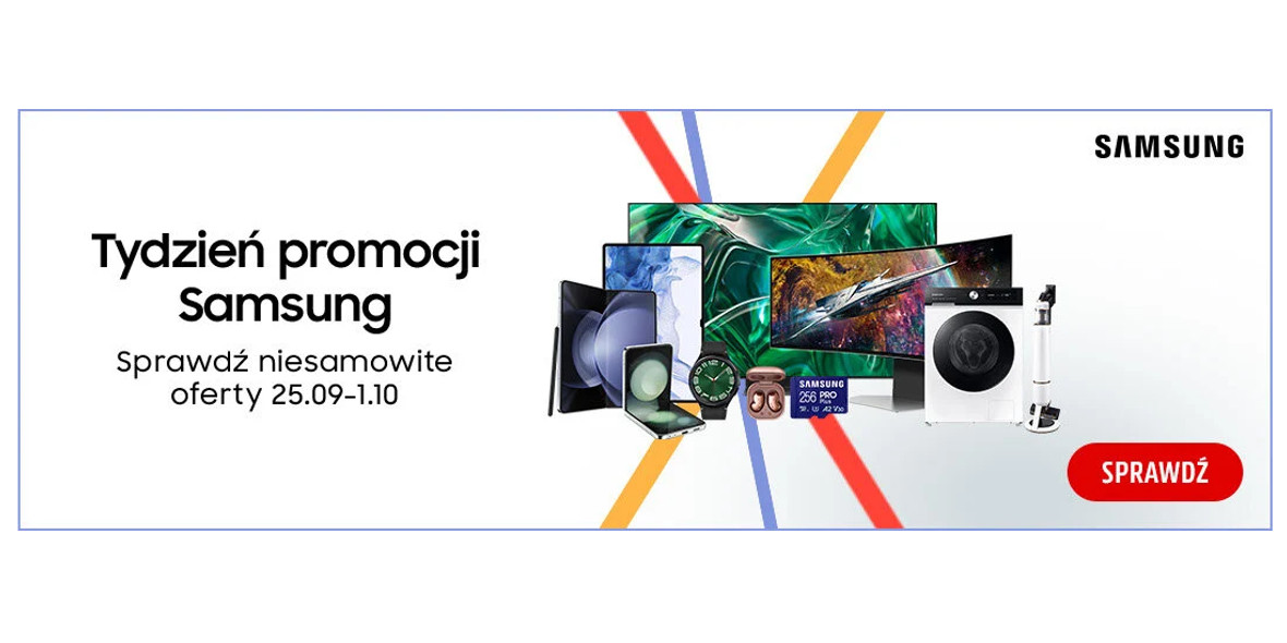Media Markt:  Tydzień promocji Samsung 26.09.2023