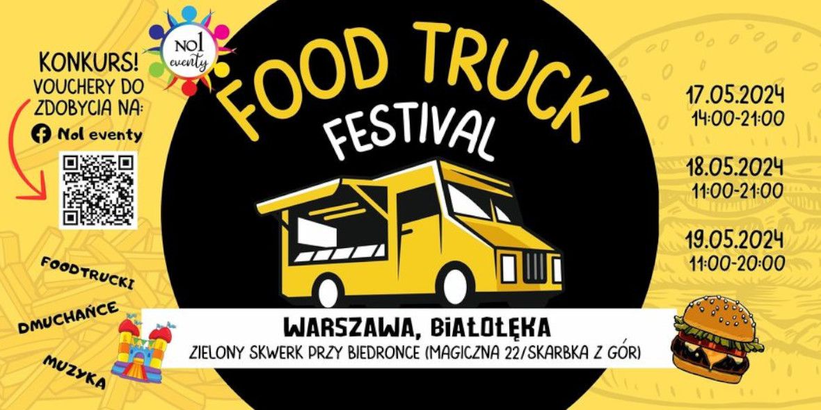Goodie:  Zlot Food Trucków na Białołęce 17.05.2024