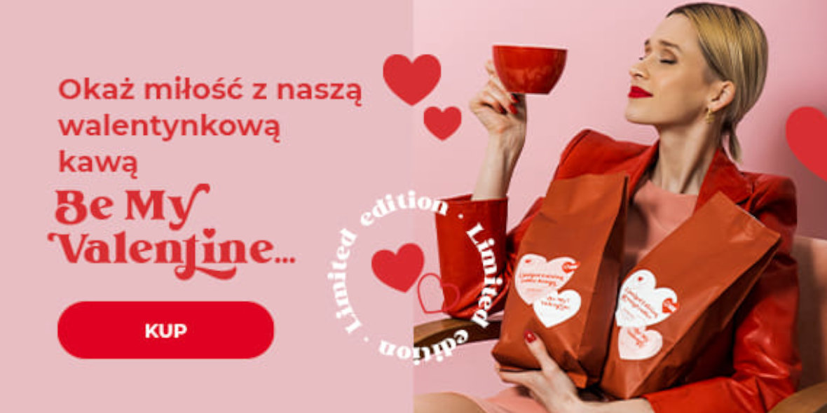 Przyjacielekawy.pl: -30% na walentynkową kawę 08.02.2023