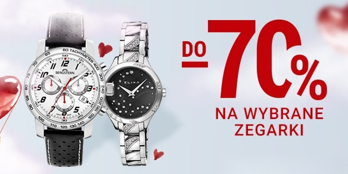 Apart:  Do -70% na wybrane zegarki 25.01.2022