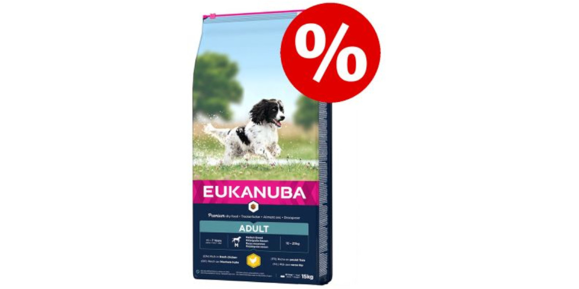 zooplus: -20% na karmę dla psa Eukanuba 16.11.2022
