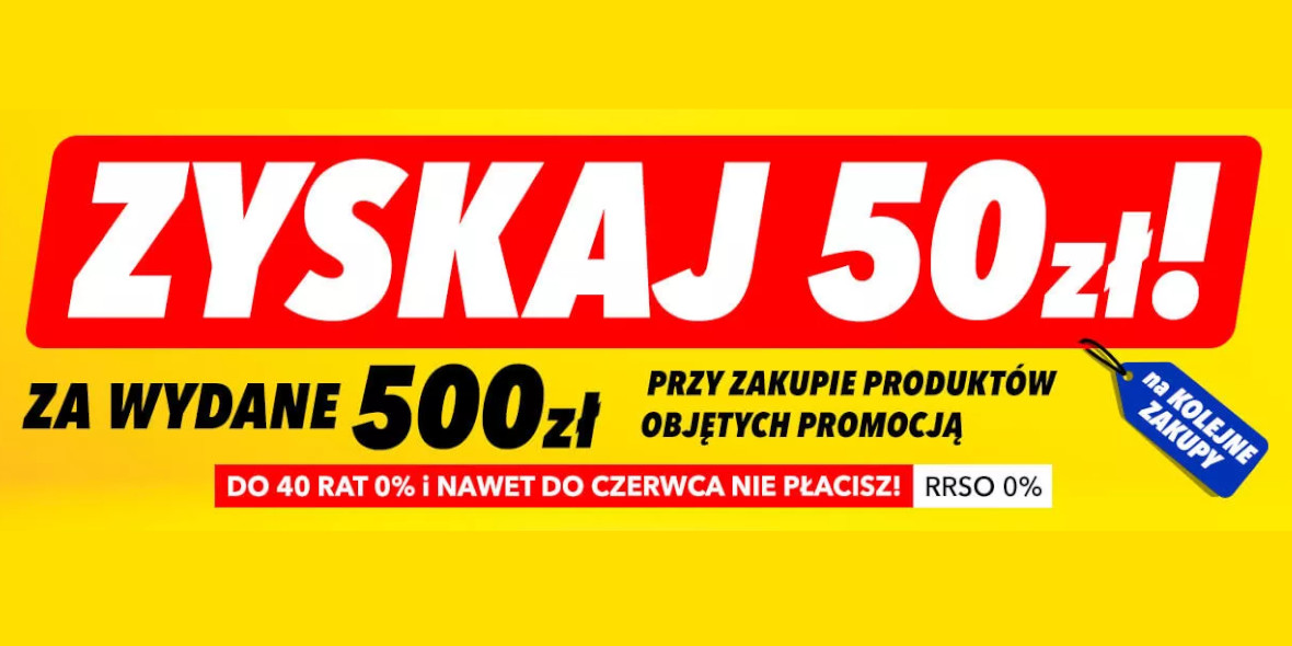 Media Expert: 50 zł na kolejne zakupy za wydane 500 zł z KODEM 26.02.2024