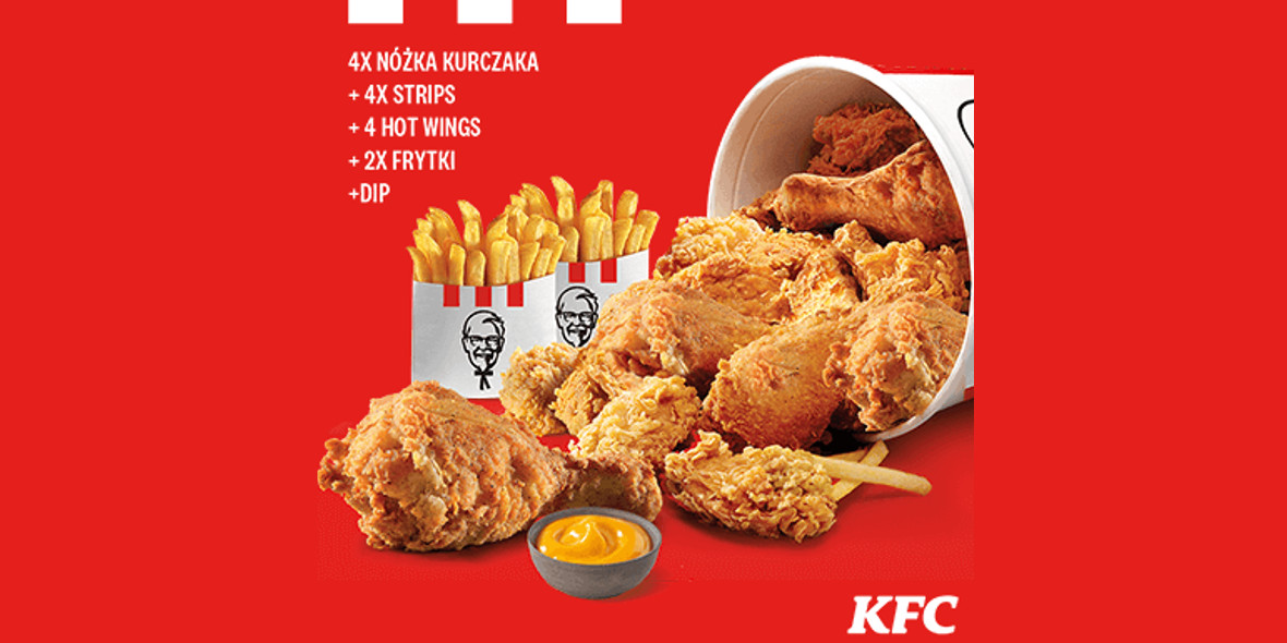 KFC: 35,99 zł za domowy kubełek