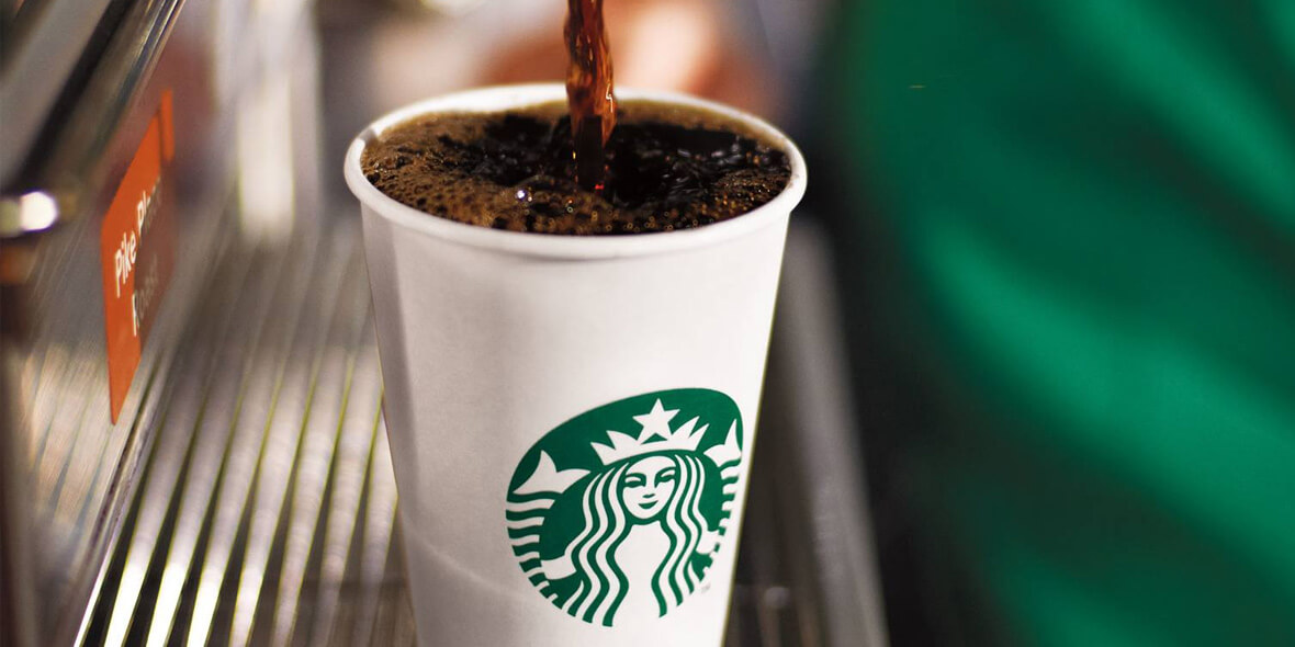Starbucks: Gratis dowolny dodatek przy zakupie dużej kawy