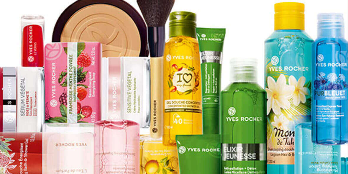 Yves Rocher: Do -50% na kosmetyki w salonie Yves Rocher