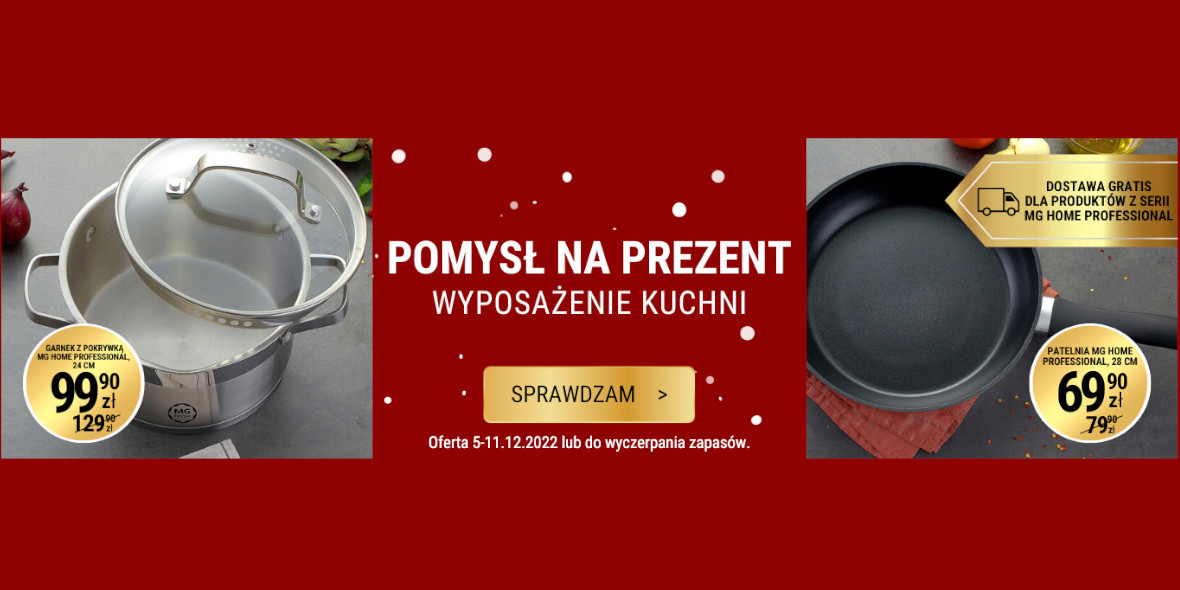 Biedronka Home:  Pomysł na prezent - wyposażenie kuchni 05.12.2022