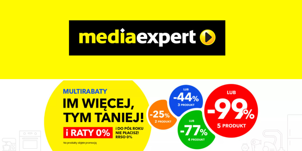 Media Expert:  Do -99% na produkty objęte promocją 25.07.2022