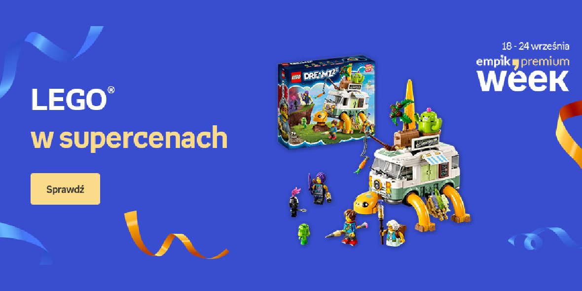 Empik:  Lego w supercenach! 21.09.2023