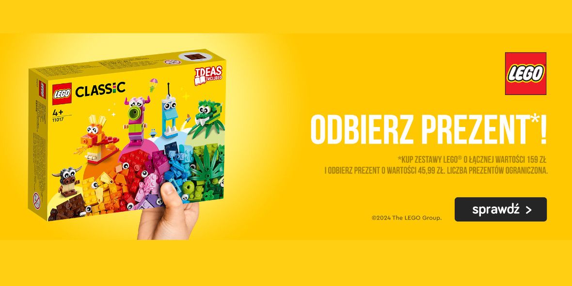 TaniaKsiazka.pl:  Zestaw LEGO® za 1 grosz 13.05.2024