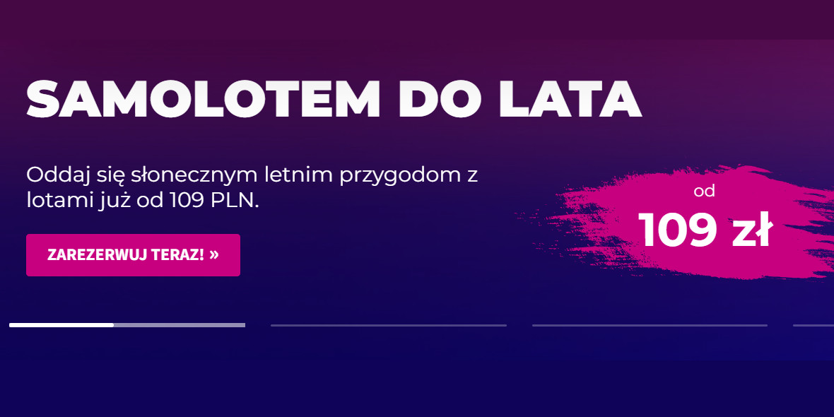 Wizz Air: Od 109 zł za bilety lotnicze