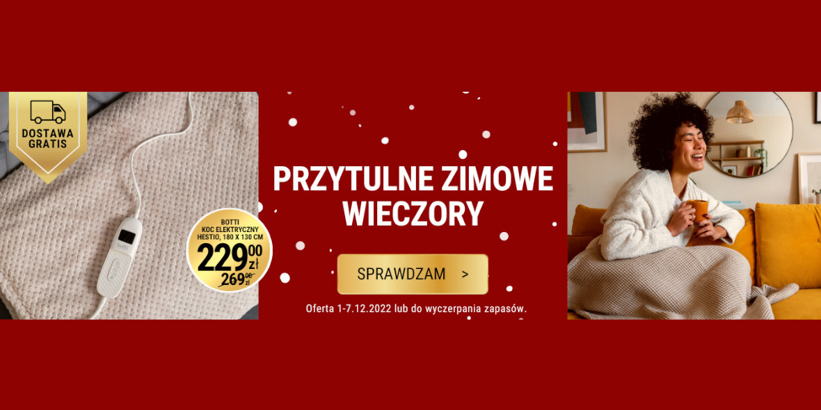 Biedronka Home: Od 24,99 zł za produkty na zimowe wieczory 01.12.2022