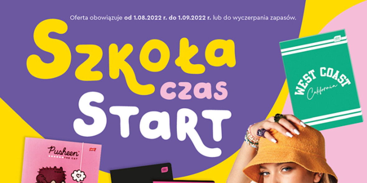 Biedronka: Katalog Biedronka Szkoła Czas Start 2022-08-01