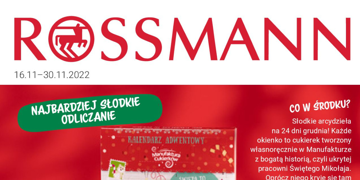 Rossmann: Gazetka Rossmann 2022-11-16