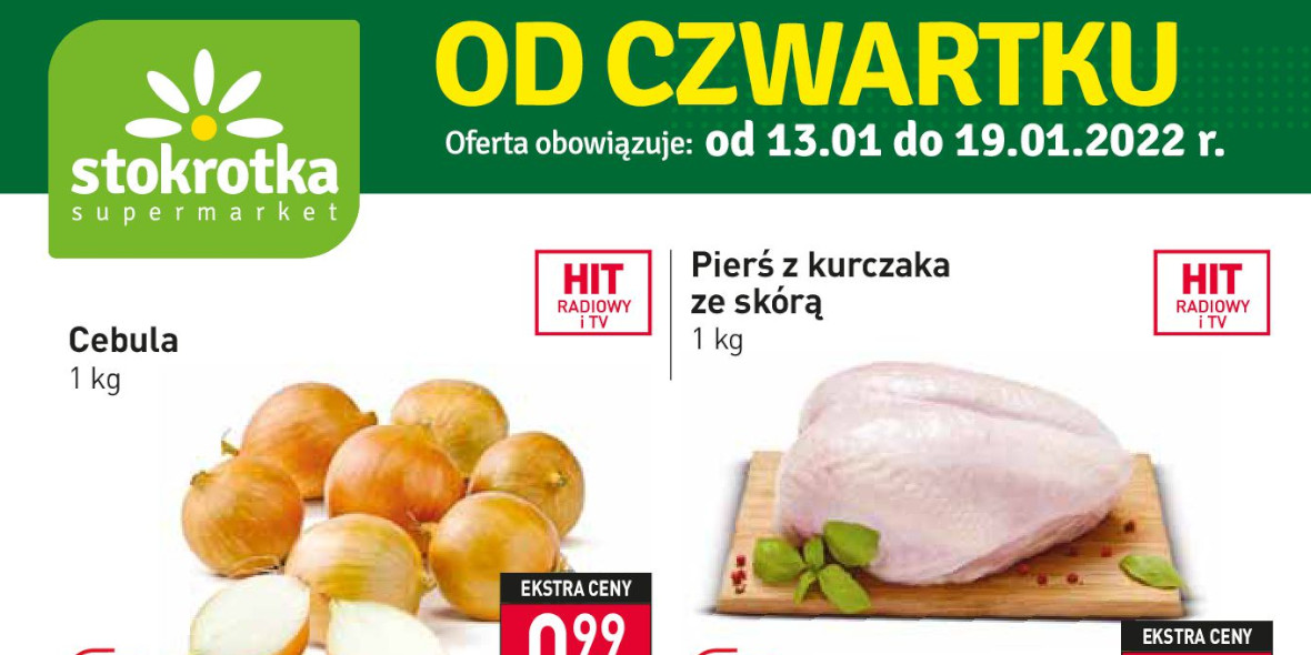 Stokrotka Supermarket: Gazetka Stokrotka Supermarket - 13-19.01. 2022-01-13