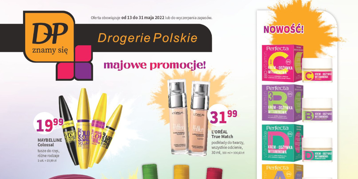 Drogerie Polskie: Gazetka Drogerie Polskie 2022-05-13