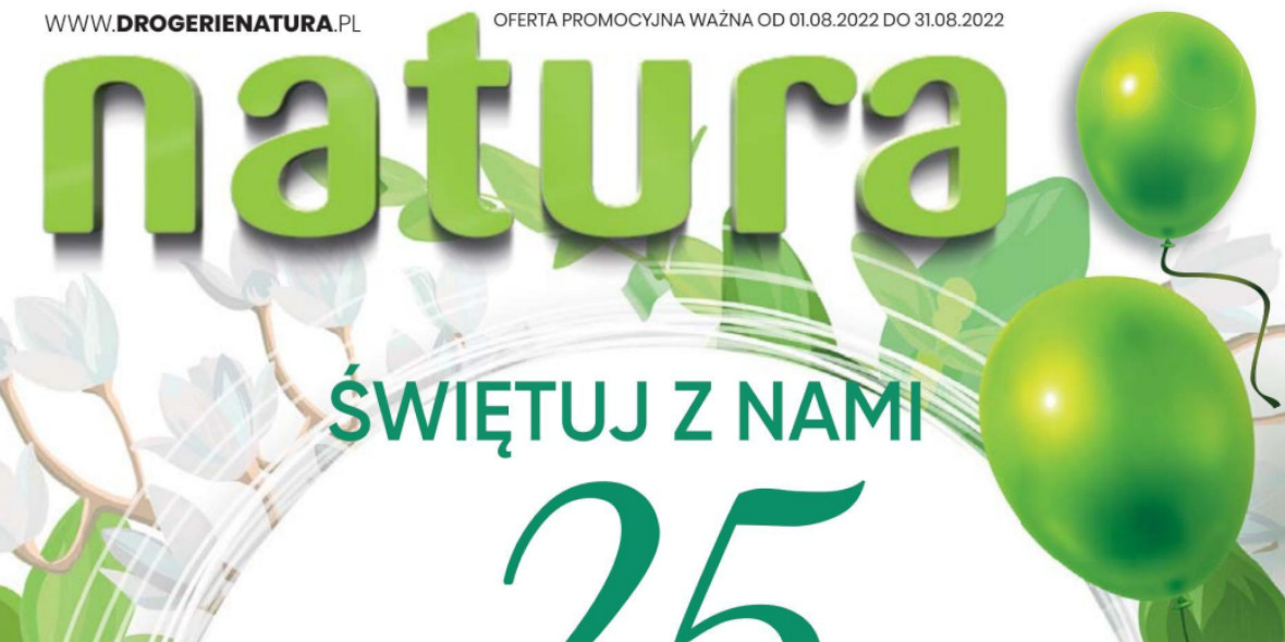 Drogerie Natura: Gazetka Drogerie Natura 2022-08-01