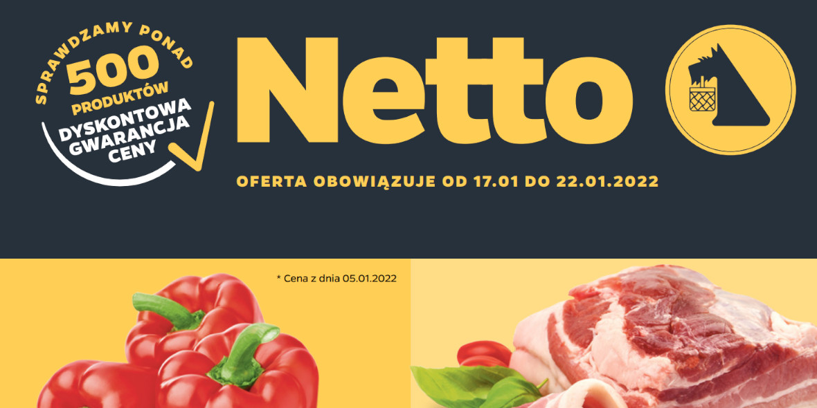 Netto: Gazetka Netto - 17-22.01. 2022-01-17