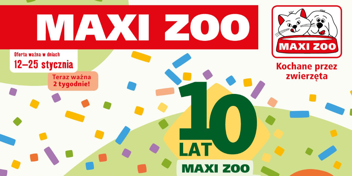 Maxi Zoo: Gazetka Maxi Zoo 2022-01-12